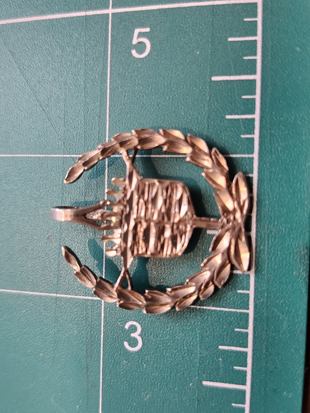 Vintage Sterling Cadillac Pendant Necklace
